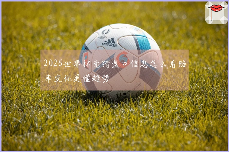 2026世界杯竞猜盘口信息怎么看赔率变化更懂趋势